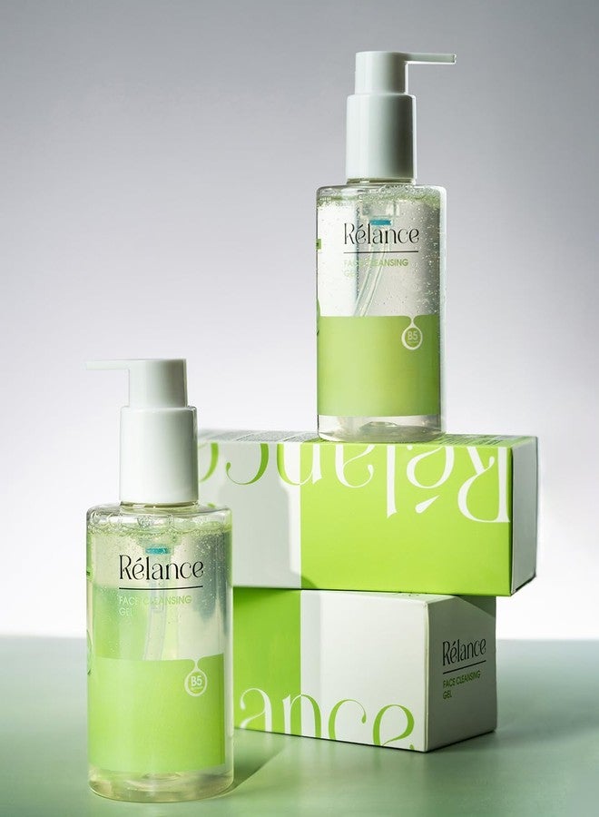 Relance Vegan Face Cleansing Gel with Provitamin B5, GMP Certified, Clear, 200ml - Image 4